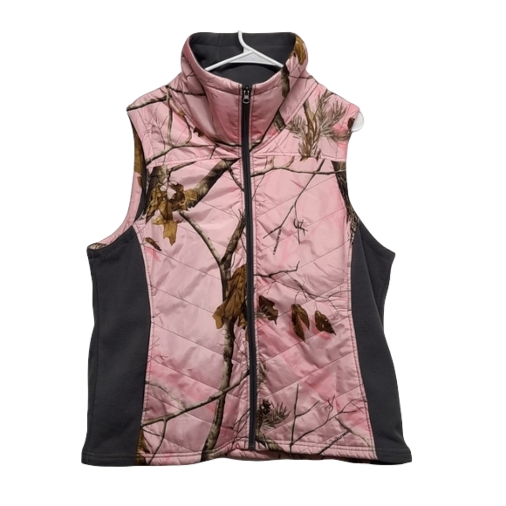 Pink Camo Vest by Northcrest 1X